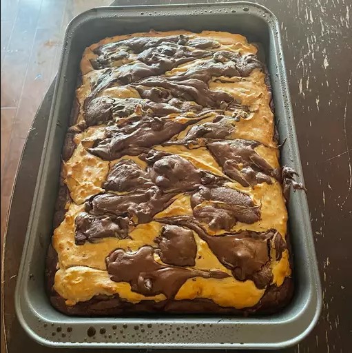 Peanut Butter Brownies