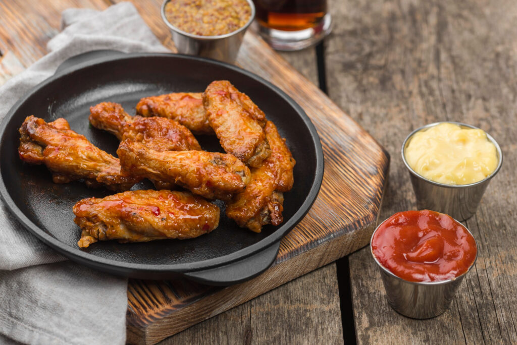 how long to cook defrosted chicken wings in air fryer