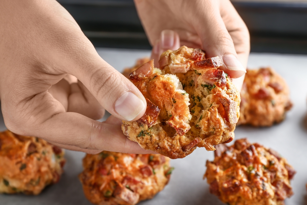 sausage balls with cream cheese