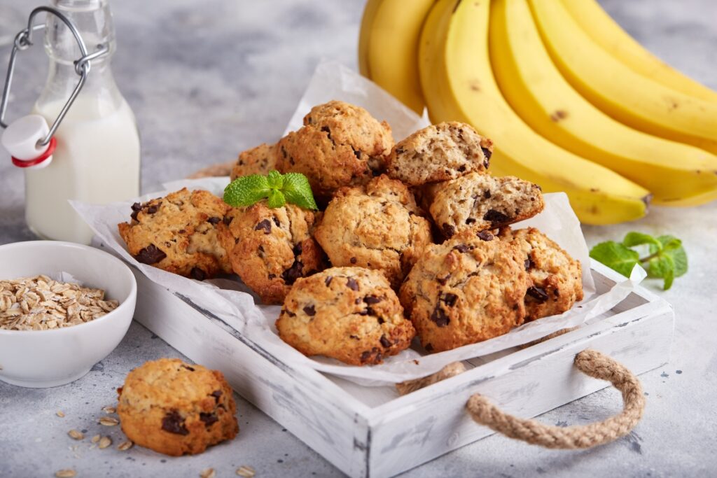 banana chocolate chip cookie recipe