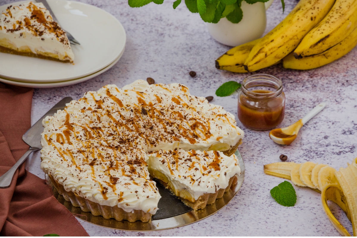 banana split pie