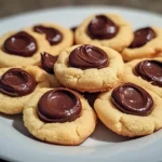 Thumbprint Cookies with Chocolate Ganache Center